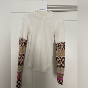 Free people mock neck